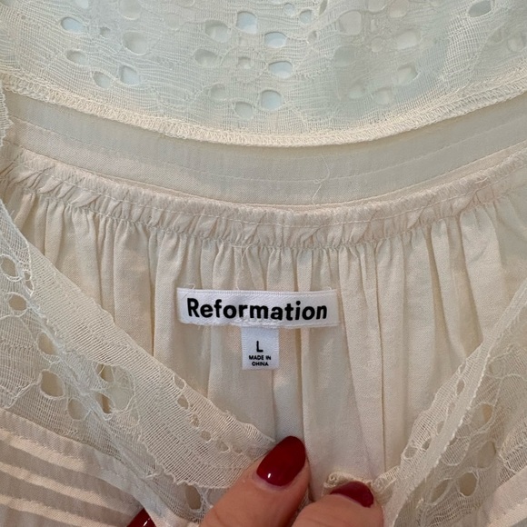 Reformation Wanda Lace Top - Picture 10 of 10
